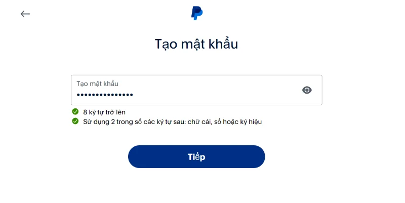 Tạo mật khẩu