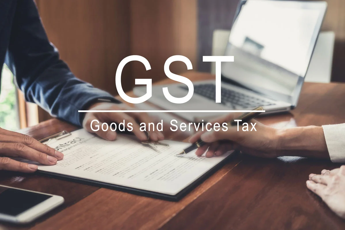 Minh họa thuế GST trên hồ sơ
