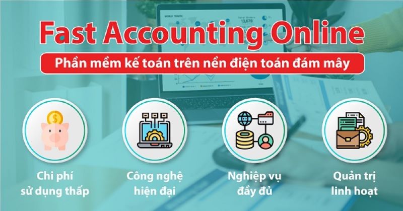 Phần mềm kế toán online Fast accounting online